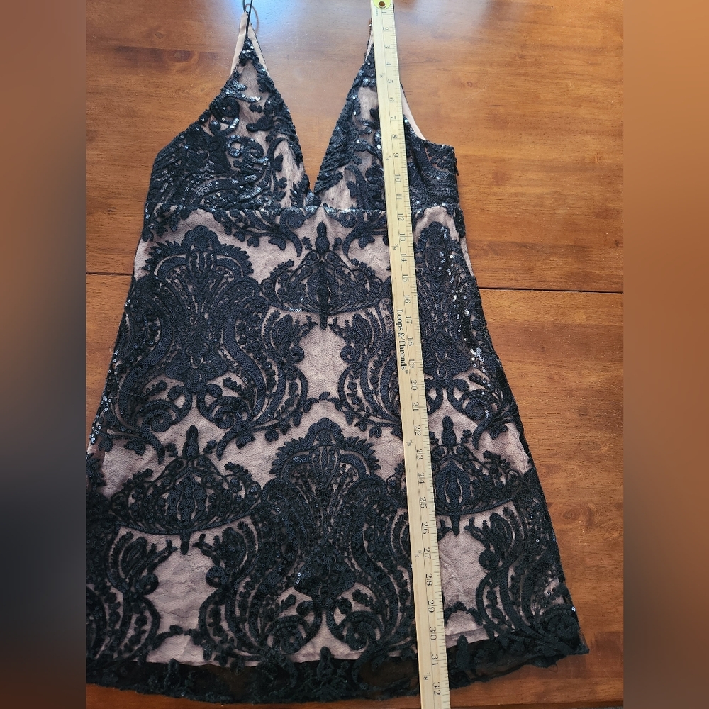 Free People Lace Slip Dress XS | Romantic Mini - Picture 9 of 10